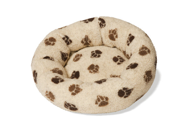 Danish Design Fleece Paw Cushion Bed