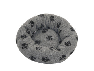 Danish Design Fleece Paw Cushion Bed