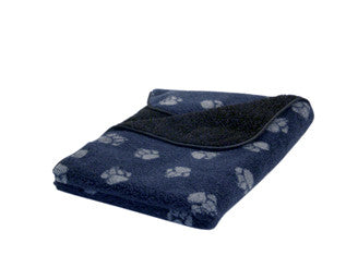 Danish Design Fleece Dog Blanket Paw