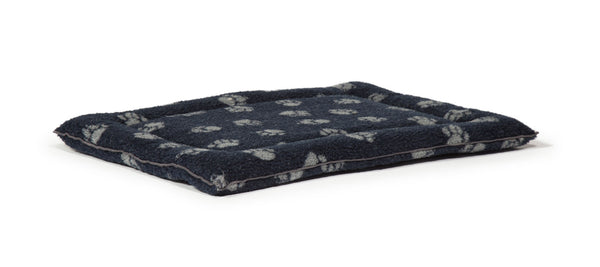 Danish Design Fleece Navy Dog Cage Mattress