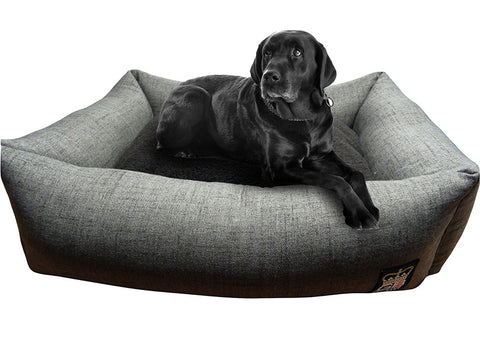 GB Pet Beds Bolster Settee Dog Snuggle Bed