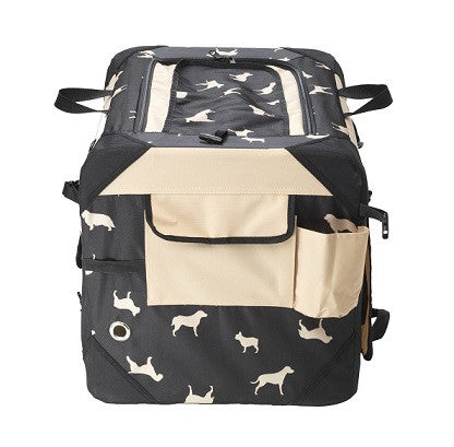 House Of Paws Waterproof Dog Print Crate