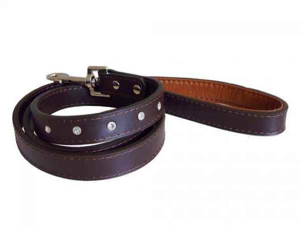 Diamante  Leather Lead