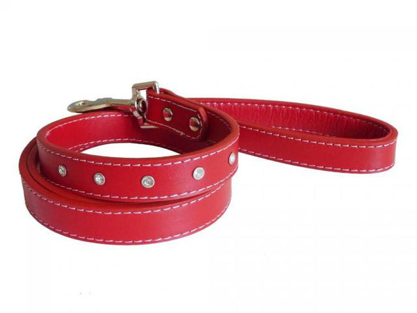 Diamante  Leather Lead
