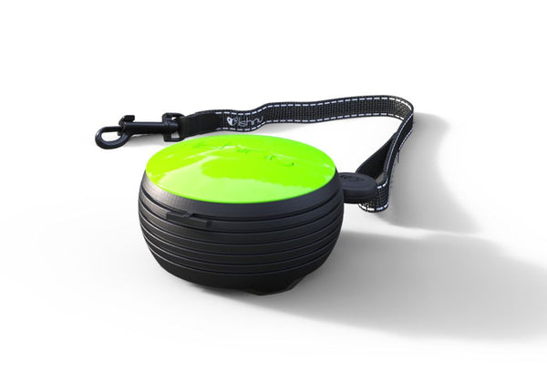 Lishinu hand free retractable dog lead