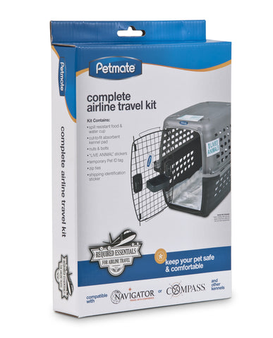 PETMATE AIRLINE TRAVEL KIT