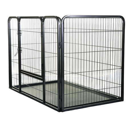 Henry Wag Metal Dog Playpen With Base