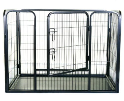 Henry Wag Metal Dog Playpen With Base
