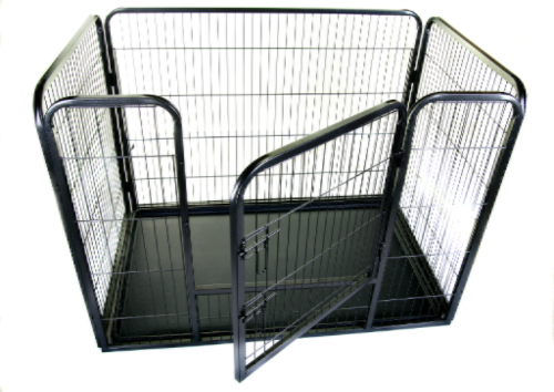 Henry Wag Metal Dog Playpen With Base