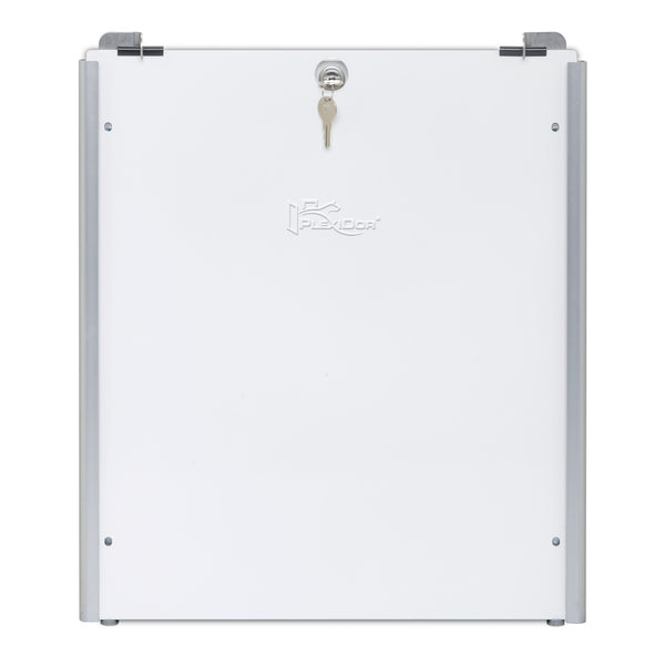 Plexidor UK Dog Doors Sliding Tracks with Flip Lock